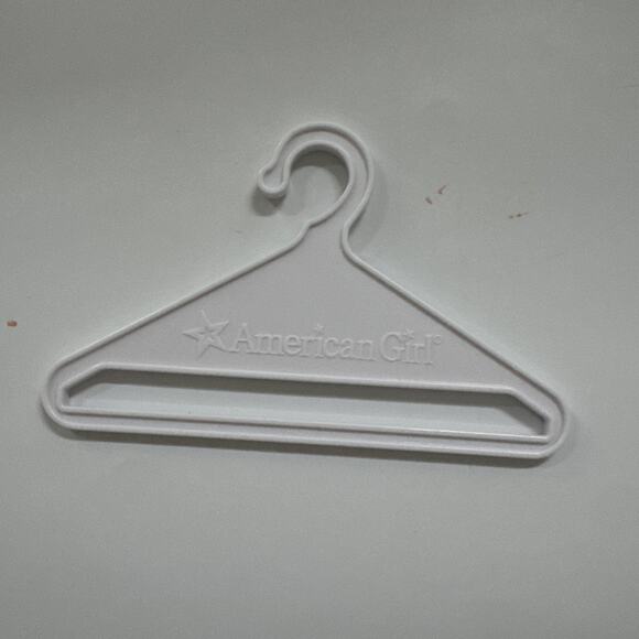 Lot of 13 American Girl Doll White Plastic Clothes Hangers Doll Accessories - Picture 2 of 6